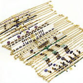 Hírek Kreatív dizájn, kézzel készített homár gombos karkötő, rozsdamentes acél, aranyozott függő lánc karkötő nőknek