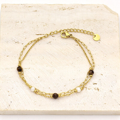 Hírek Kreatív dizájn, kézzel készített homár gombos karkötő, rozsdamentes acél, aranyozott függő lánc karkötő nőknek