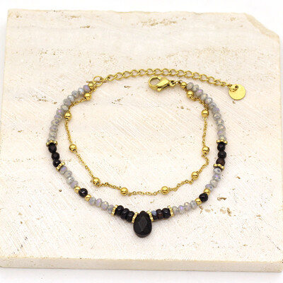 Hírek Kreatív dizájn, kézzel készített homár gombos karkötő, rozsdamentes acél, aranyozott függő lánc karkötő nőknek