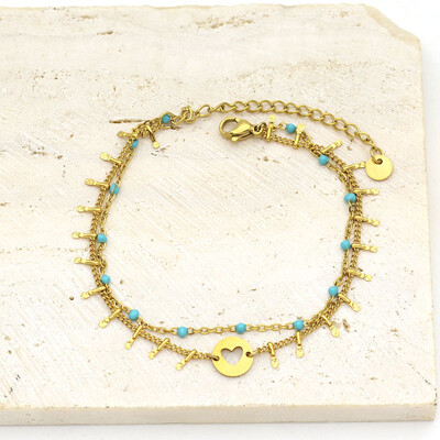 Hírek Kreatív dizájn, kézzel készített homár gombos karkötő, rozsdamentes acél, aranyozott függő lánc karkötő nőknek