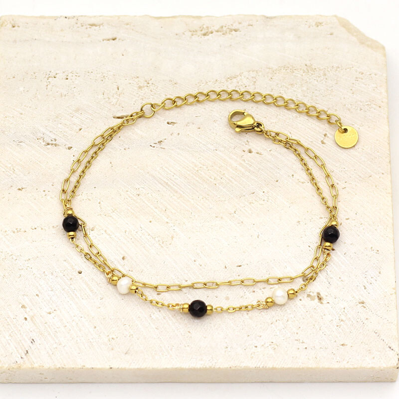 Hírek Kreatív dizájn, kézzel készített homár gombos karkötő, rozsdamentes acél, aranyozott függő lánc karkötő nőknek