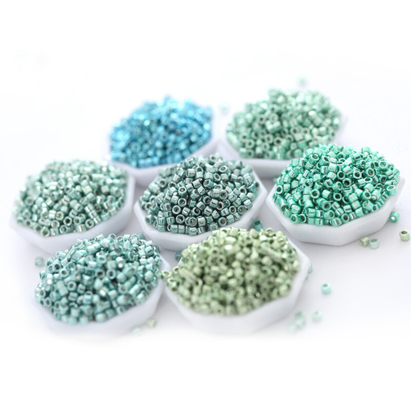 Miyuki DB Antique 1,6 mm galvanizuoto metalo serija