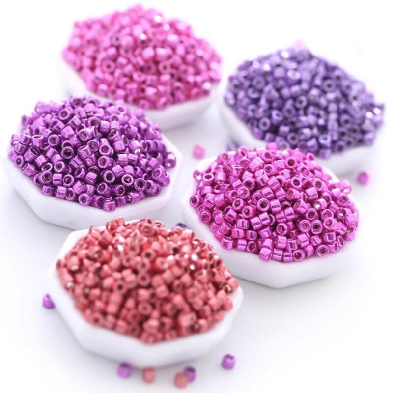 Miyuki DB Antique 1,6 mm galvanizuoto metalo serija