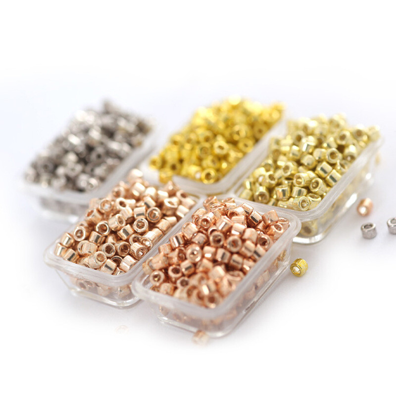 Miyuki DB Antique 1,6 mm galvanizuoto metalo serija