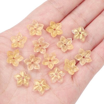 10kom staklenih perli, šiljastih cvjetnih perli, ručni DIY za izradu narukvica za par, ogrlica, naušnica, dodataka, materijala