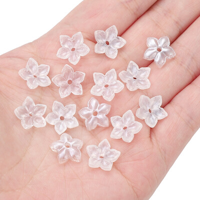 10kom staklenih perli, šiljastih cvjetnih perli, ručni DIY za izradu narukvica za par, ogrlica, naušnica, dodataka, materijala