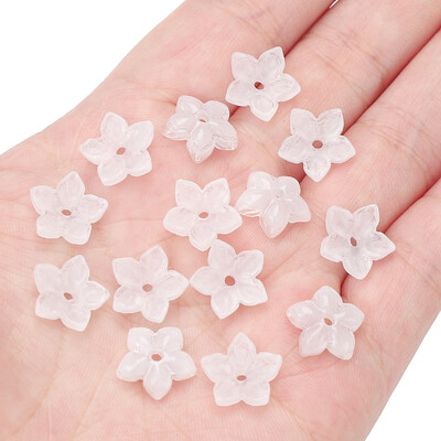 10kom staklenih perli, šiljastih cvjetnih perli, ručni DIY za izradu narukvica za par, ogrlica, naušnica, dodataka, materijala