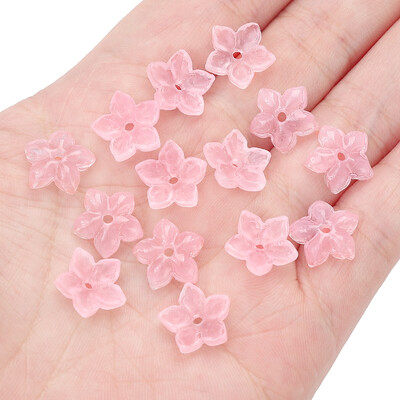 10kom staklenih perli, šiljastih cvjetnih perli, ručni DIY za izradu narukvica za par, ogrlica, naušnica, dodataka, materijala