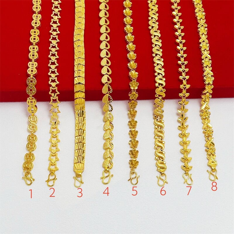 Sieviešu rokas rokassprādzes Zelta Krāsa Itāļu Wide Link Ķēde Rokas aproce Pulsera Vintage Juvelierizstrādājumi Aksesuāri ballīšu dāvanas