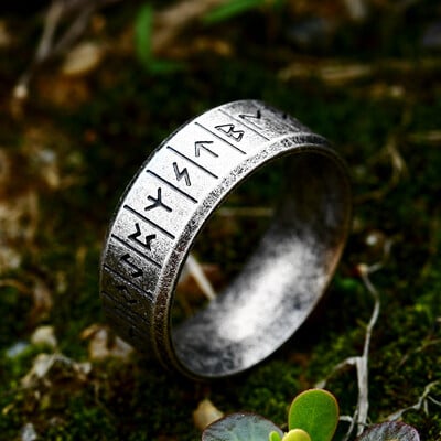 Vintage severské prstene s Yggdrasilom a vikingským stromom života pre mužov a ženy z nehrdzavejúcej ocele, keltský uzol, runový prsteň, amulet, veľkoobchod s šperkami