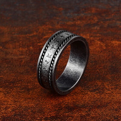 Vintage severské prstene s Yggdrasilom a vikingským stromom života pre mužov a ženy z nehrdzavejúcej ocele, keltský uzol, runový prsteň, amulet, veľkoobchod s šperkami