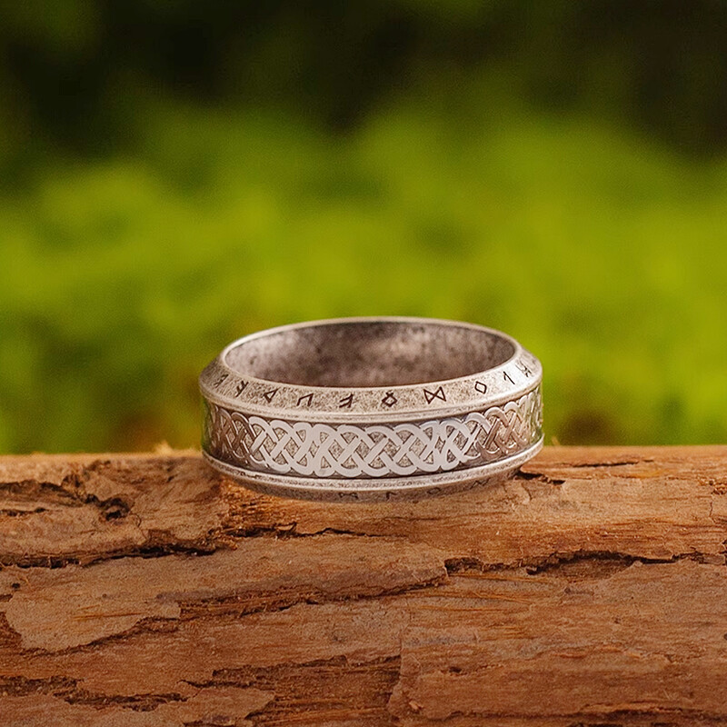Vintage severské prstene s Yggdrasilom a vikingským stromom života pre mužov a ženy z nehrdzavejúcej ocele, keltský uzol, runový prsteň, amulet, veľkoobchod s šperkami