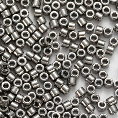 Mărgele de sticlă MKU japoneze, culori metalice, mărgele de sticlă libere de 2 mm, 10 g/20 g/30 g pentru cercei de bricolaj, creativitate, lucrare manuală.