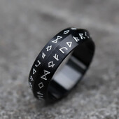 2024 NOVÉ pánske prstene z nehrdzavejúcej ocele 316L, retro Odinova vikingská runa pre tínedžerov, amulet, módny darček, šperky, doprava zdarma