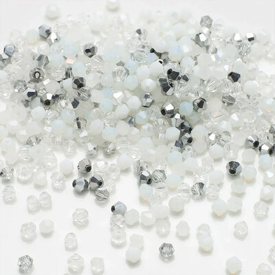 200 komada 4 mm smeđe fasetirane staklene bikonusne kristalne perle za DIY izradu nakita Ručno izrađena narukvica Narukvica Naušnica Dekoracija odjeće