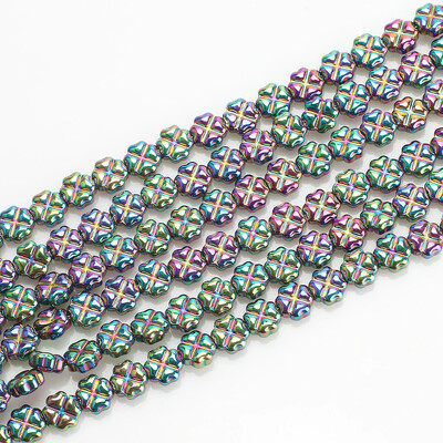 50 db/tétel Kristálykereszt medál 8 mm-es üveg virágszirom gyöngyök színes ékszerkészítéshez barkácsolás ruhakiegészítők nagykereskedelme