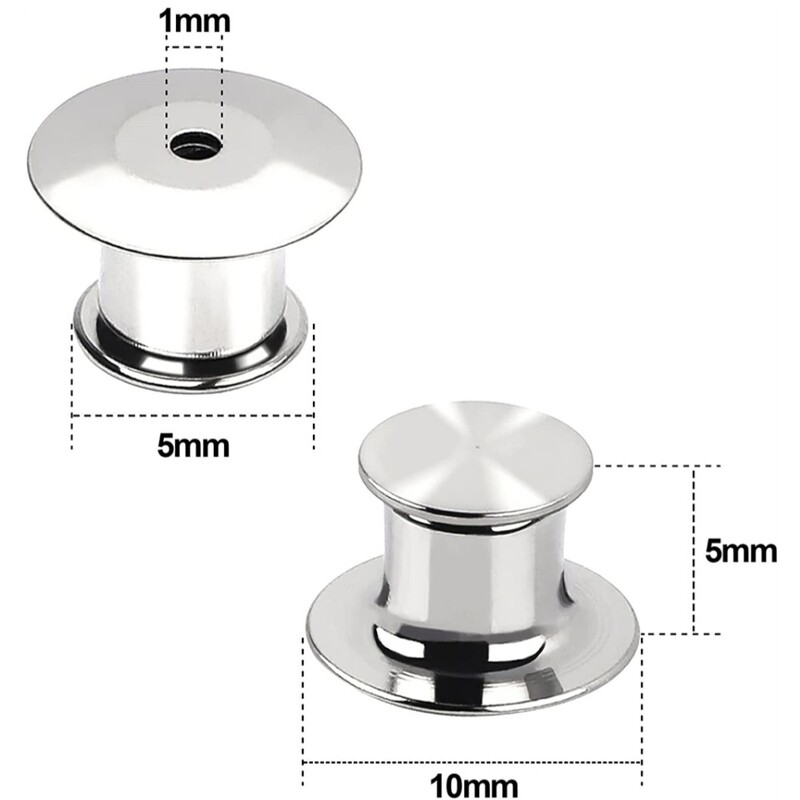30/50 kom. Kopča za zaključavanje Kopča za čuvanje leđa Za DIY broševe za podupiranje Sigurnosno držanje Pribor za izradu nakita Potrepštine Zanati