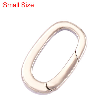 Benyomható kapuzár ovális ékszerkapocs Arany ezüst fekete rózsa arany tolókapucsat, tavaszi kapukapocs NAGYKERESKEDELMI kellékek K11