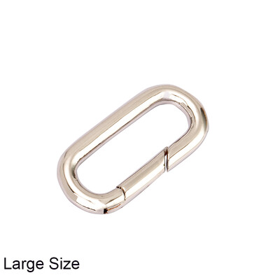 Benyomható kapuzár ovális ékszerkapocs Arany ezüst fekete rózsa arany tolókapucsat, tavaszi kapukapocs NAGYKERESKEDELMI kellékek K11