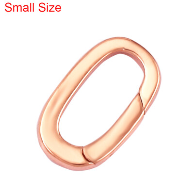 Benyomható kapuzár ovális ékszerkapocs Arany ezüst fekete rózsa arany tolókapucsat, tavaszi kapukapocs NAGYKERESKEDELMI kellékek K11