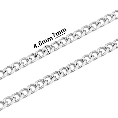 1 méter rozsdamentes acél nagy nehéz vaskos Hip Hop punk link arany színű láncok barkács ékszerek anyagok kézzel készített nyaklánc karkötők