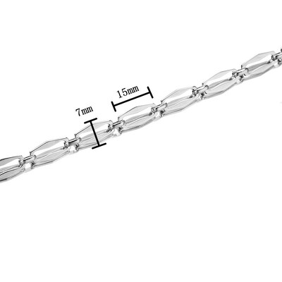 1 méter rozsdamentes acél nagy nehéz vaskos Hip Hop punk link arany színű láncok barkács ékszerek anyagok kézzel készített nyaklánc karkötők