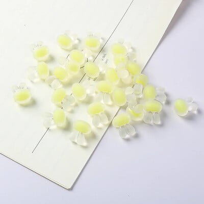 12x16mm 20ks matných, matne leštených farebných akrylových korálok s hlavou králika, dištančné korálky na výrobu šperkov, ručne vyrobený DIY náramok