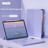 Bőr tok Huawei MatePad T10S T10 SE 10.1 SE 10.4 Honor Pad X8 X8Lite szilikon puha TPU védőburkolat tollnyílással