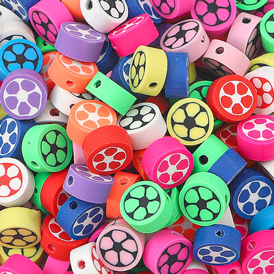 8-10mm 30ks mäkkých keramických korálok, ovocie, zvieracie oči, korálky s písmenovým vzorom, ručne vyrobené DIY náramky, náhrdelníky, korálkové šperky a doplnky