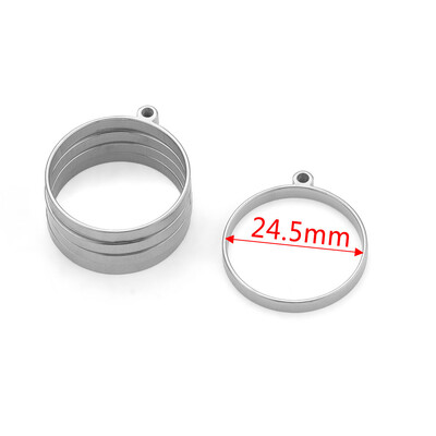 10 komada Geometrijski šarm od nehrđajućeg čelika, šuplje ljepilo, prazna ladica za privjeske, okvir, privjesci za pribor za izradu nakita, nalazi