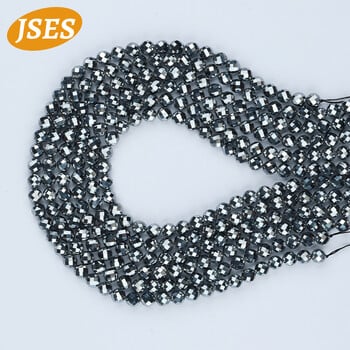 A++ Φυσική Ενέργεια Terahertz Faceted Beads Loose Spacer Bead Κοσμήματα Κατασκευή χειροτεχνίας DIY Δώρο Βραχιόλια Κολιέ Αξεσουάρ Γούρια