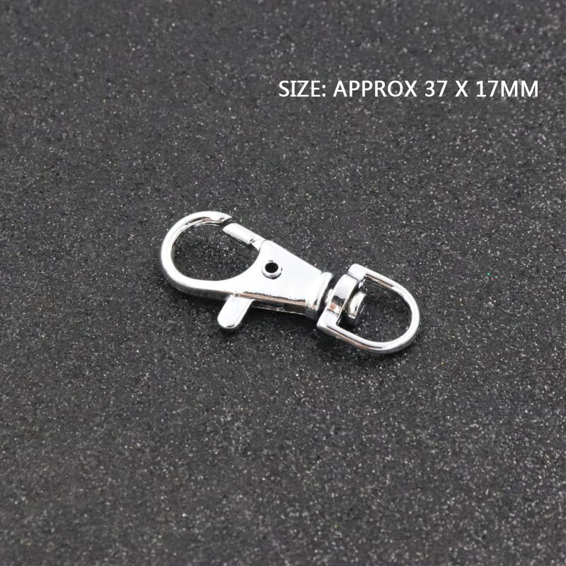 10db 37mm-es rozsdamentes acél csat Losber kapcsos csatlakozó ékszerkészítéshez Dy nyaklánc karkötő keresés kiegészítők nagykereskedelme