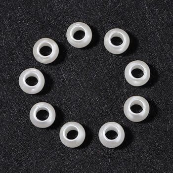 5-300Pcs/Παρτίδα 6-30mm ABS Imitation Pearl Beads With Big Hole Spacer Loose Beads For DIY Crafts Ornament Making Clothing Accesso