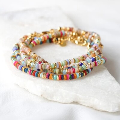 KKBEAD rokassprādze sievietēm Boho rokassprādzes Krāsaini Shell DIs Krelles Vasaras Pludmale Y2k Rotaslietas Dāvana Pulseras Mujer