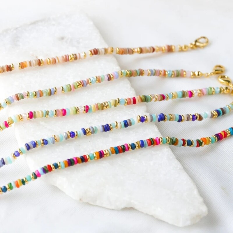 KKBEAD narukvica za žene Boho narukvice šarene školjke DIs perle ljetna plaža Y2k nakit poklon Pulseras Mujer