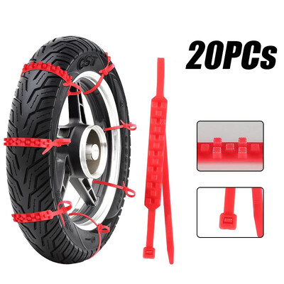 10/20kom Univerzalni motocikli Protuklizni lanci za snijeg Sigurnosni automobil Motocikli Zimski kotači Protuklizne vezice Automobilski lanac za snijeg