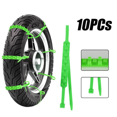 10/20kom Univerzalni motocikli Protuklizni lanci za snijeg Sigurnosni automobil Motocikli Zimski kotači Protuklizne vezice Automobilski lanac za snijeg