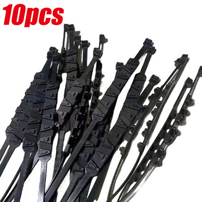 Pretslīdes motociklu kaklasaites avārijas drošības jostas sniega ķēdes ziemas āra atkārtoti lietojamas saites Motociklu automašīnu velosipēdu riteņu riepu ķēdes