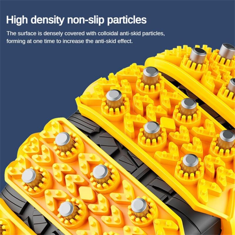 Gumijas pretslīdēšanas ķēde Nav vajadzīgas Jack automašīnu riepas Sediment Liellopu cīpslas sniega riepu tīrīšana un apkope Sniega ķēdes Pretslīdēšana