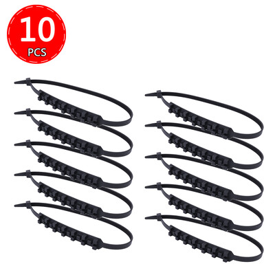 Háromszögű, csúszásgátló kötéssel ellátott vészbiztonsági öv hóláncokkal téli gumikhoz és újrafelhasználható kötegekkel motorkerékpárokhoz és kerékpárokhoz