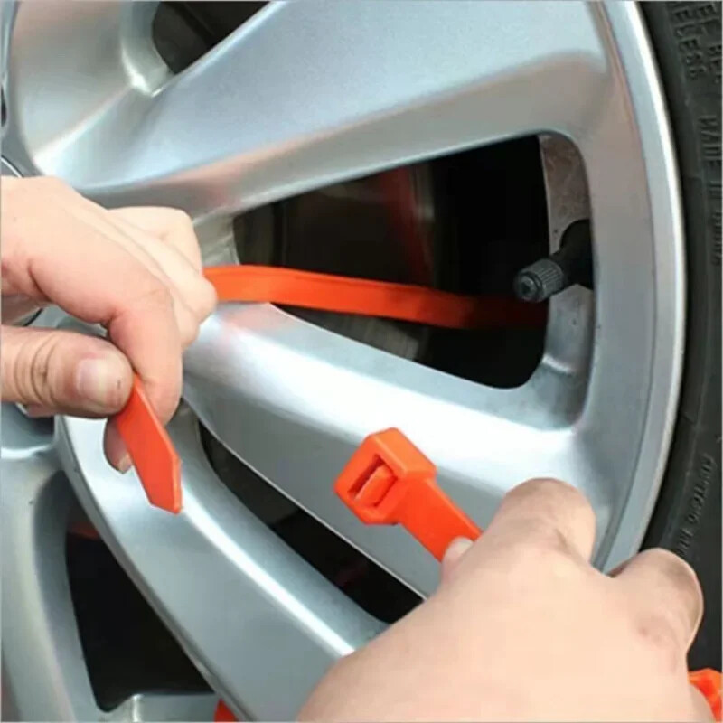 1/5 kom lanaca za snijeg protiv proklizavanja Zimska guma za automobile Kotači Lanac Zimska vanjska guma za snijeg Hitni dodaci za automobile protiv proklizavanja