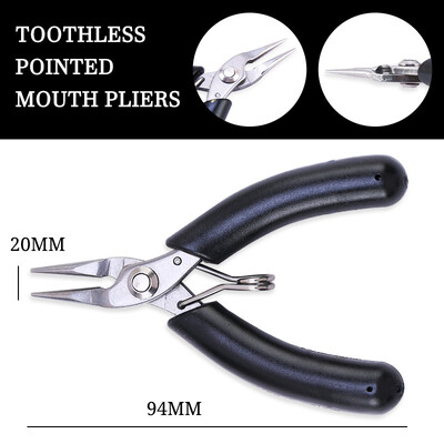 Kliješta od nehrđajućeg čelika Kliješta za izradu nakita Alati Rezač žice za popravak nakita Omatanje žice, zanati, pribor za izradu nakita