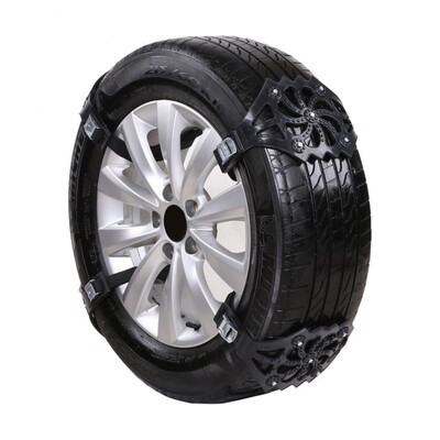 2024 m. automobilių žieminių padangų grandinės, purvinos padangos ratai, storas neslystantis diržas, skirtas automobiliui / visureigiui / sunkvežimiui, lengvai montuojamas avarinis traukos automobilis