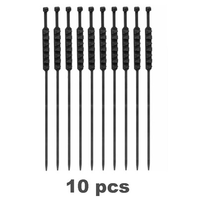 10kom motociklističkih lanaca za snijeg za višekratnu upotrebu guma za motocikle protiv klizanja/vezica za proklizavanje Zimski sigurnosni pojas za hitne slučajeve Lanac za gume Moto oprema