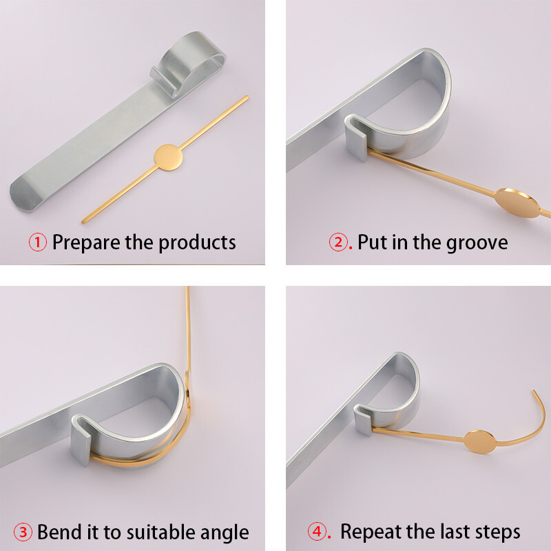 Fnixtar 1vnt rankogalių apyrankės Lenkimo įrankiai Metaliniai lenkti apyrankės lenkimo apyrankės paprasti papuošalai darbastaliai