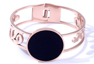Taliansky náramok s príveskami, taliansky modulárny náramok, blokový elastický spletený náramok z nehrdzavejúcej ocele pre mužov a ženy
