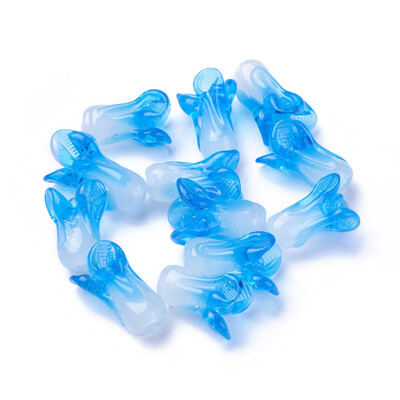 10db Kézzel készített lámpafesték kínai káposzta gyöngyök 3D eper gyümölcsgyöngy Ékszerkészítéshez barkács karkötő Fülbevaló dekor Kiegészítők