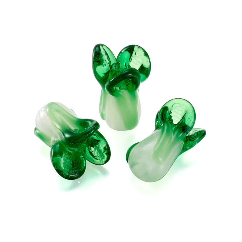 10db Kézzel készített lámpafesték kínai káposzta gyöngyök 3D eper gyümölcsgyöngy Ékszerkészítéshez barkács karkötő Fülbevaló dekor Kiegészítők