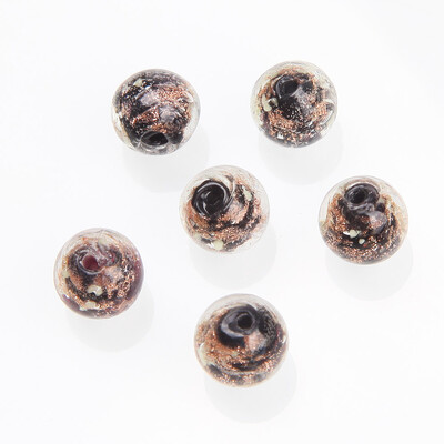 10 τμχ Φωτεινές Λαμπτήρες Γυάλινες Γυαλιστερές Χάντρες για Κοσμήματα Κατασκευή Βραχιόλι Κολιέ DIY Χειροποίητο Χειροποίητο Χειροτεχνία Ευρήματα 8/10/12mm