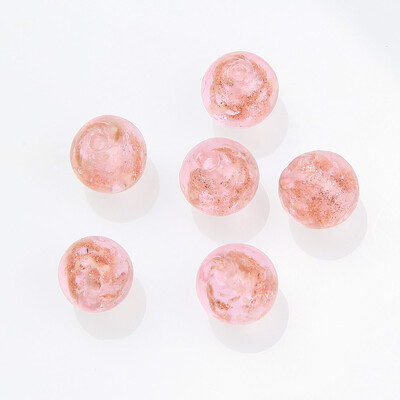 10 τμχ Φωτεινές Λαμπτήρες Γυάλινες Γυαλιστερές Χάντρες για Κοσμήματα Κατασκευή Βραχιόλι Κολιέ DIY Χειροποίητο Χειροποίητο Χειροτεχνία Ευρήματα 8/10/12mm